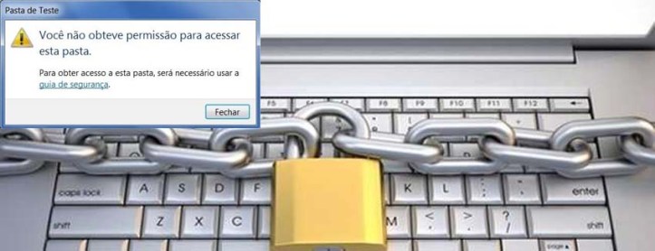 Aprenda como proteger suas pastas privadas no Windows 7 e 8